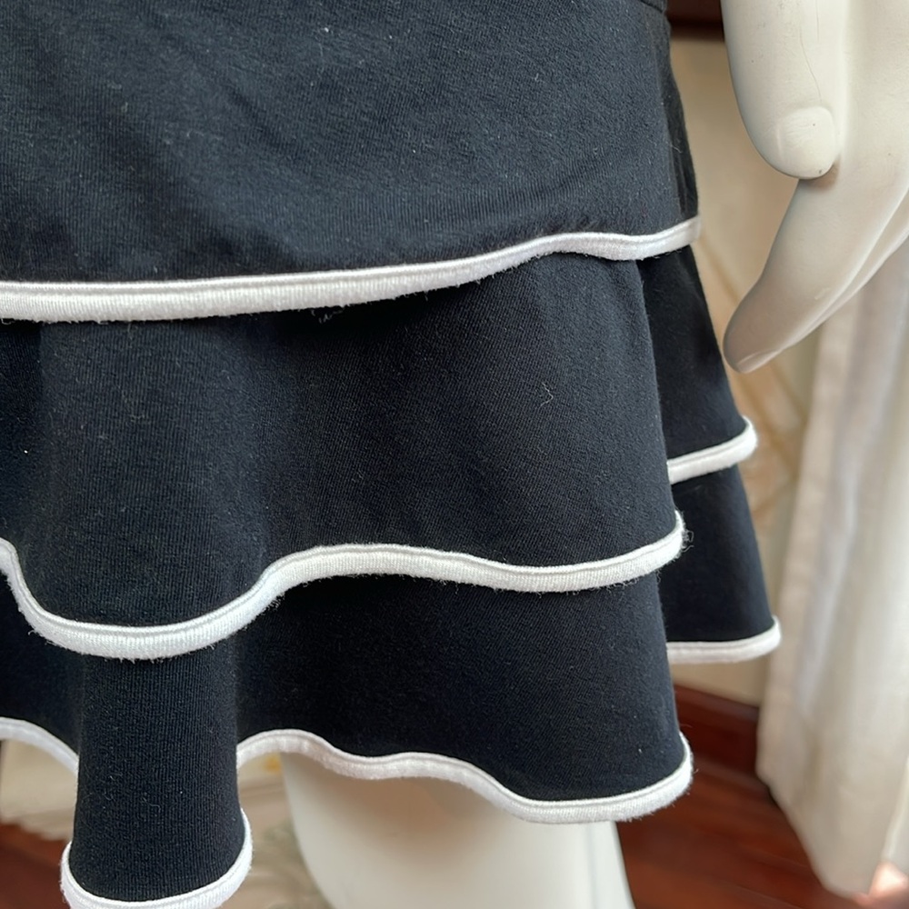 THE LIMITED STRAPLESS RUFFLE HEM DRESS - Picture 4 of 9